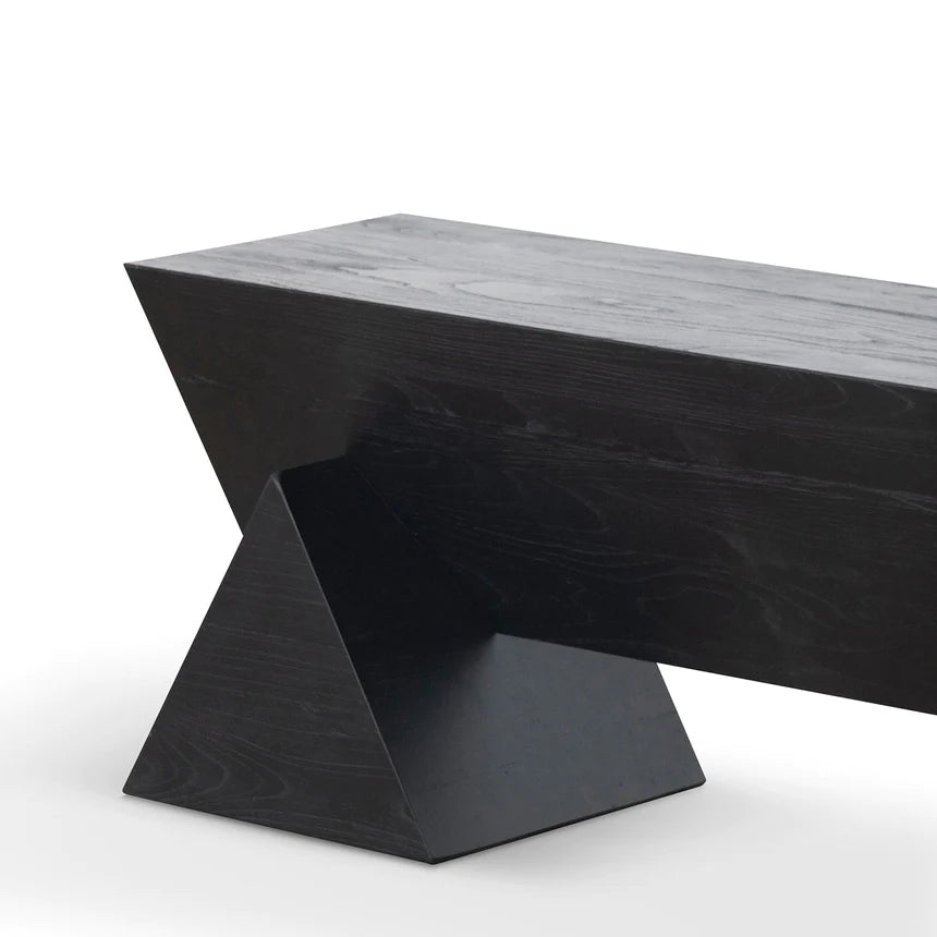 Solid Wooden Dining Benches 190cms - Black