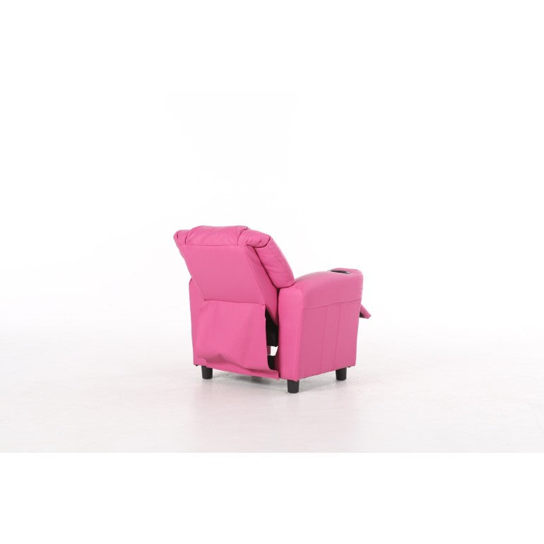 Solid Wooden Frame William Kids Recliner - Available in 3 Colors