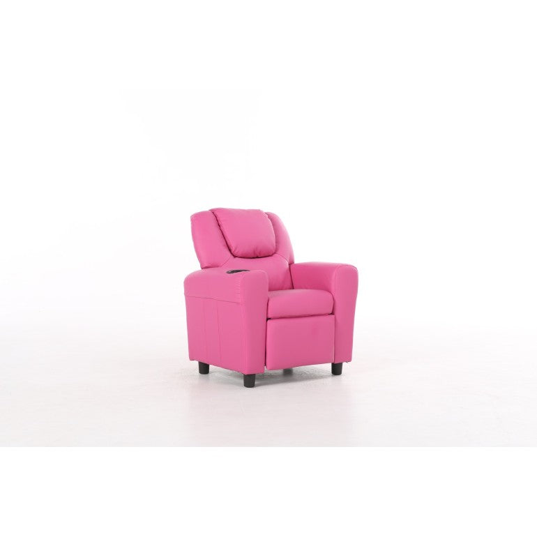 Solid Wooden Frame William Kids Recliner - Available in 3 Colors
