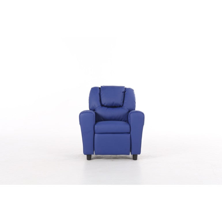 Solid Wooden Frame William Kids Recliner - Available in 3 Colors