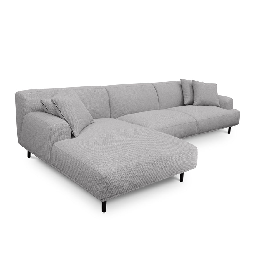 Spacious Style 3-Seater with Left Chaise - Sterling Sand