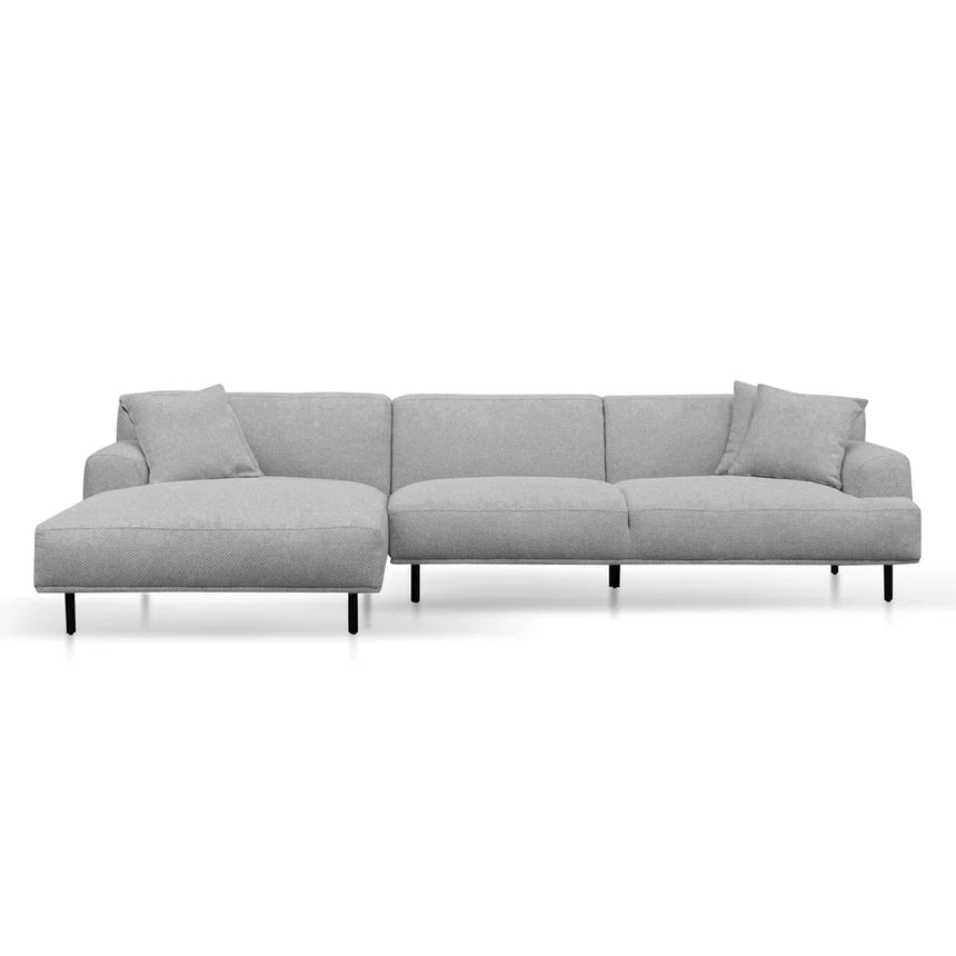 Spacious Style 3-Seater with Left Chaise - Sterling Sand