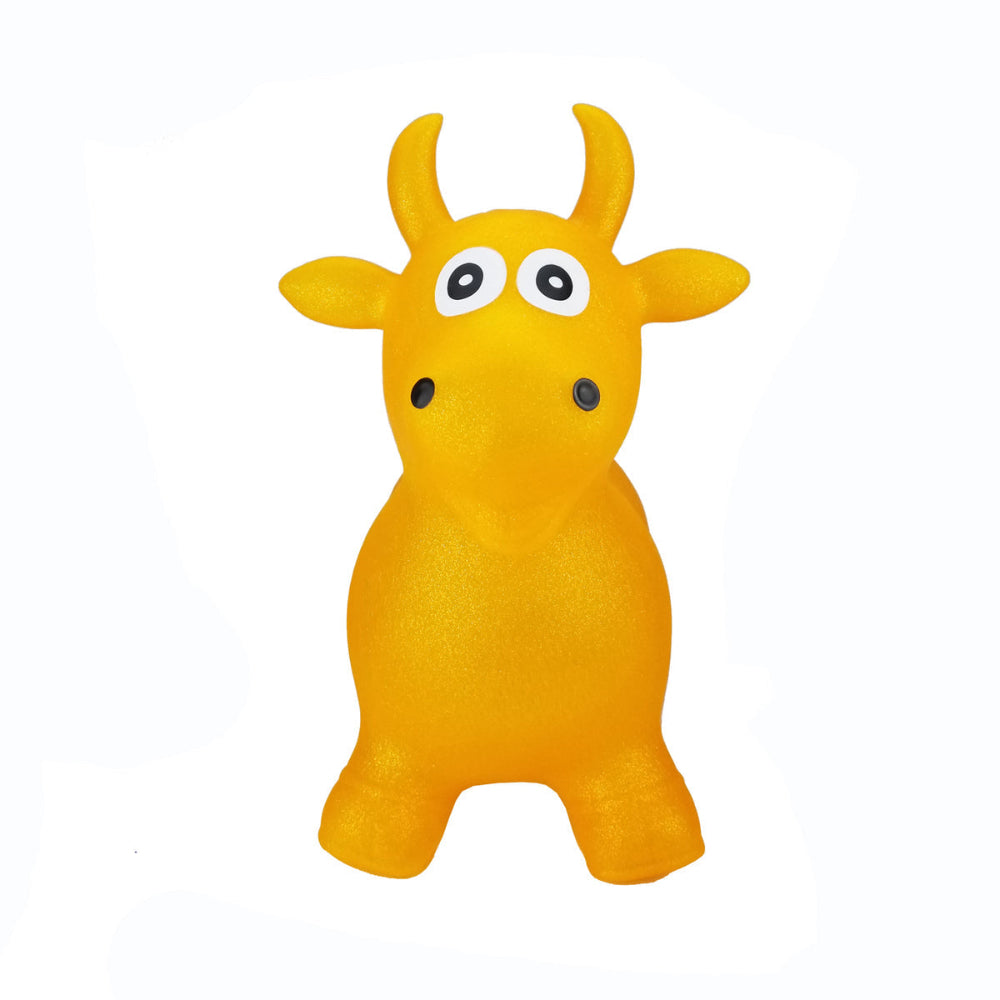 Sparkle & Bounce - Moovie the Golden Cow Ride-On