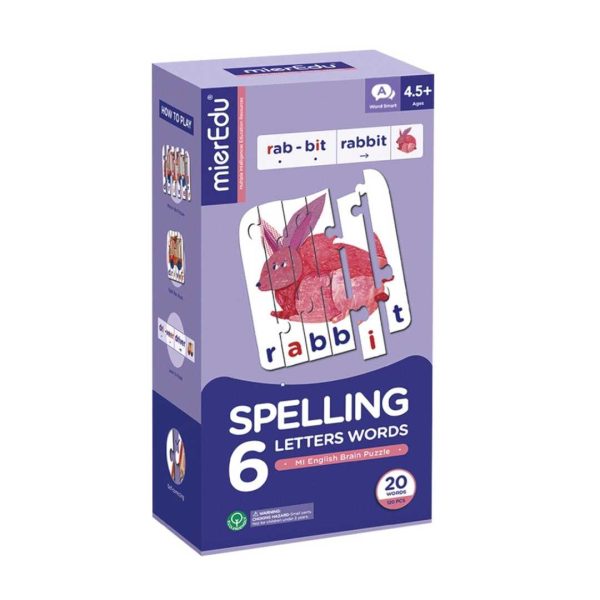 Spelling Puzzle 6 - Letter Words