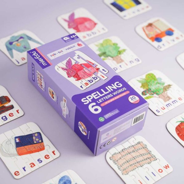 Spelling Puzzle 6 - Letter Words