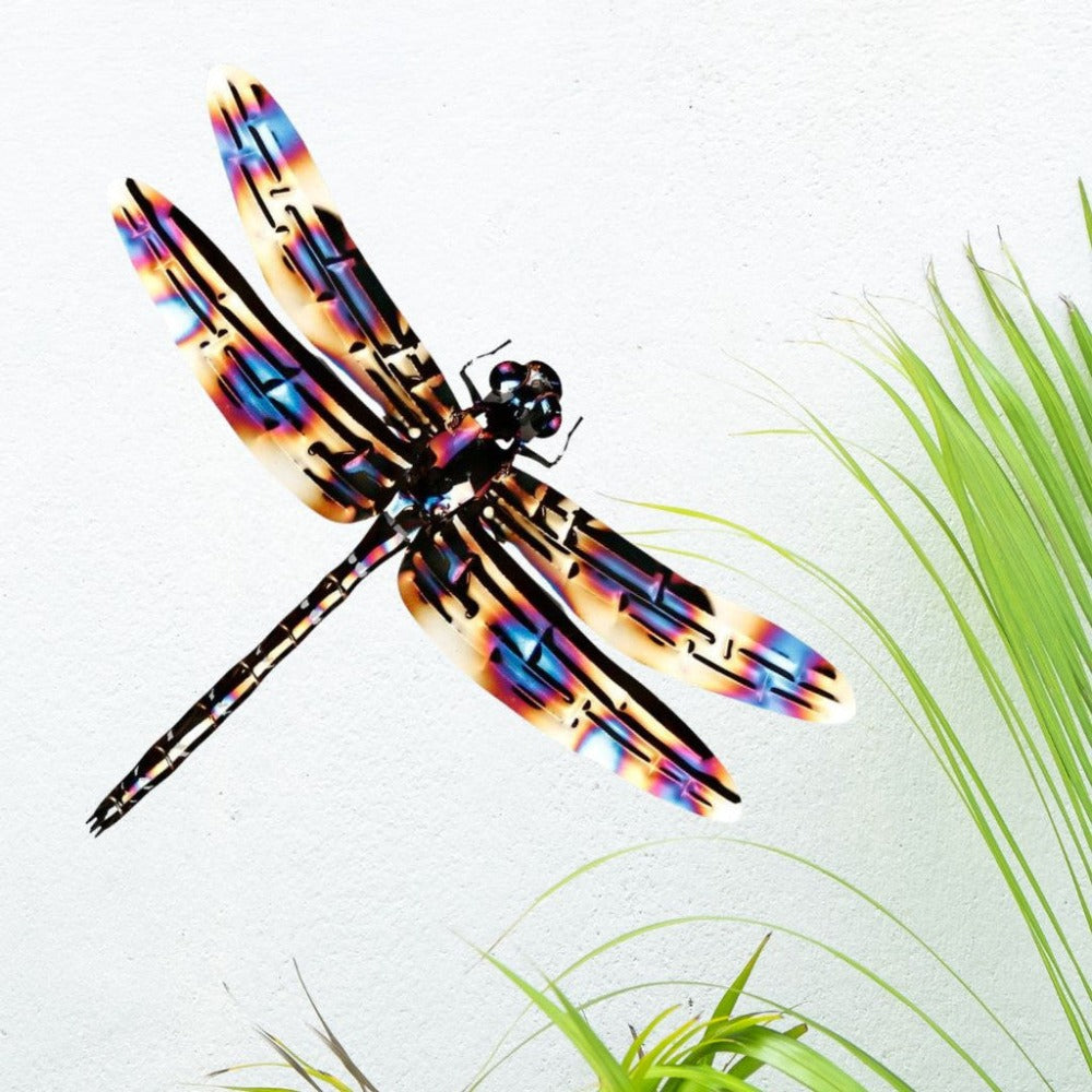 Stainless Steel Colorful Dragonfly