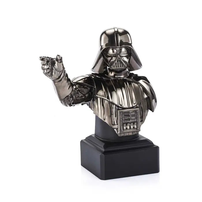 Star Wars Black Darth Vader Pewter Bust