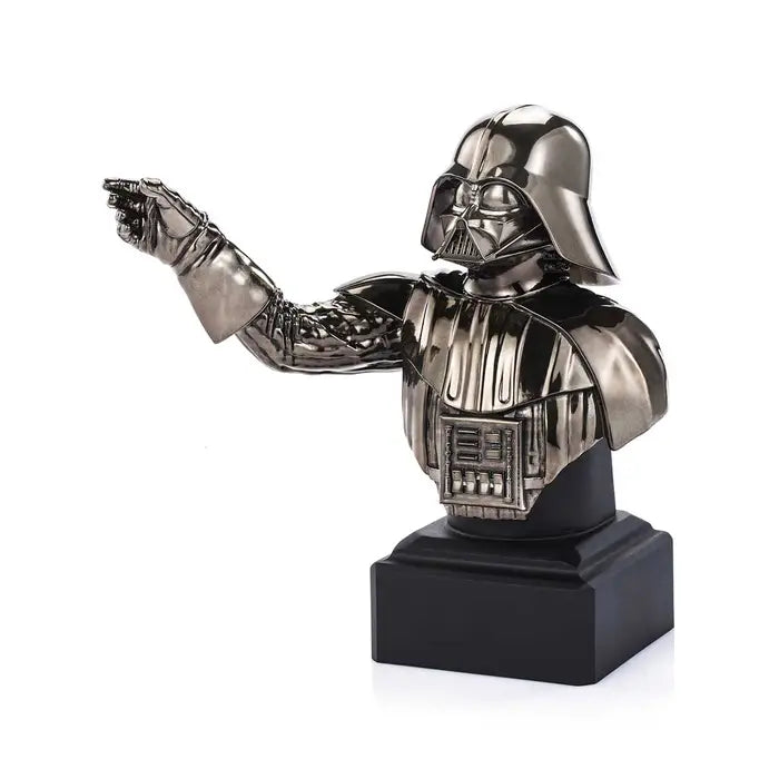 Star Wars Black Darth Vader Pewter Bust