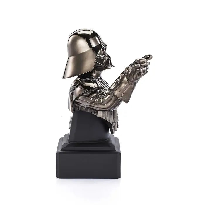 Star Wars Black Darth Vader Pewter Bust