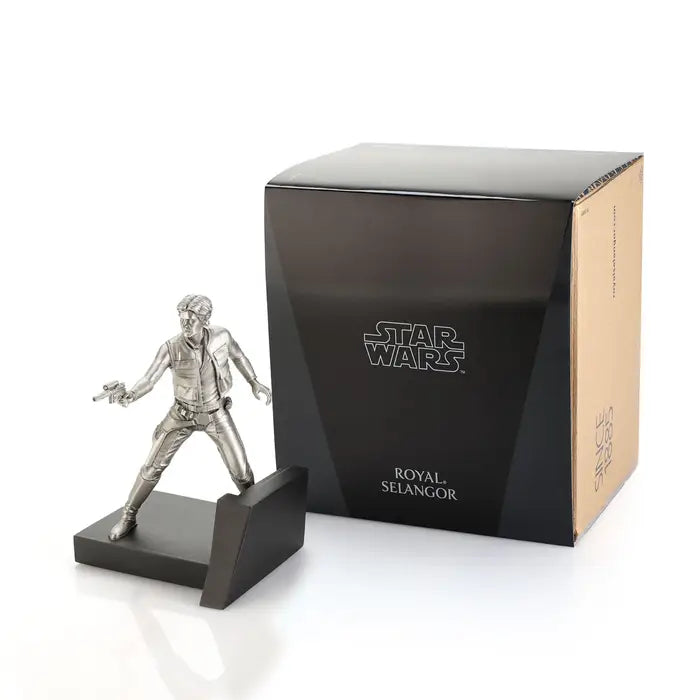 Star Wars Han Solo Endor Pewter Figurine