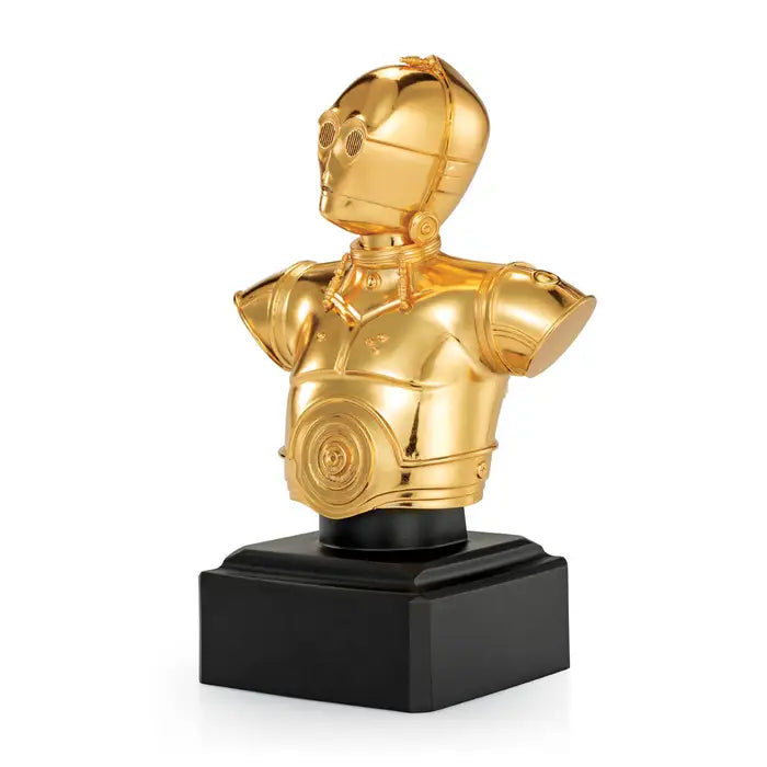 Star Wars Limited Edition C-3PO Pewter Bust - Gold