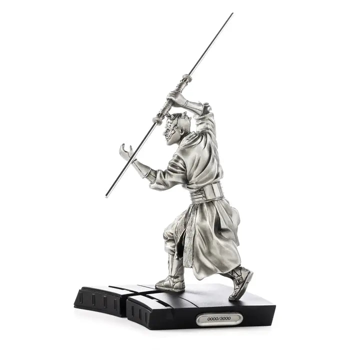 Star Wars Limited Edition Darth Maul Pewter Figurine - Silver