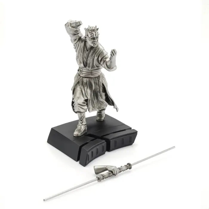 Star Wars Limited Edition Darth Maul Pewter Figurine - Silver