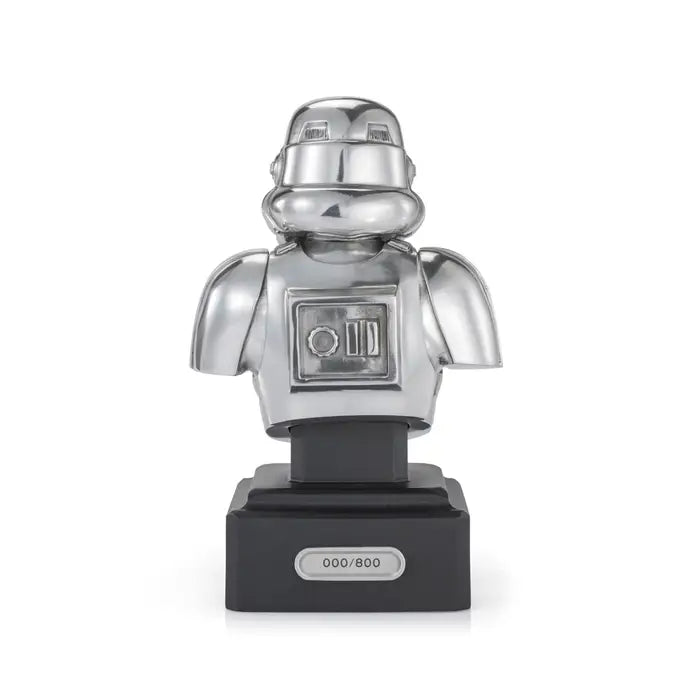 Star Wars Limited Edition Stormtrooper Pewter Bust - Silver