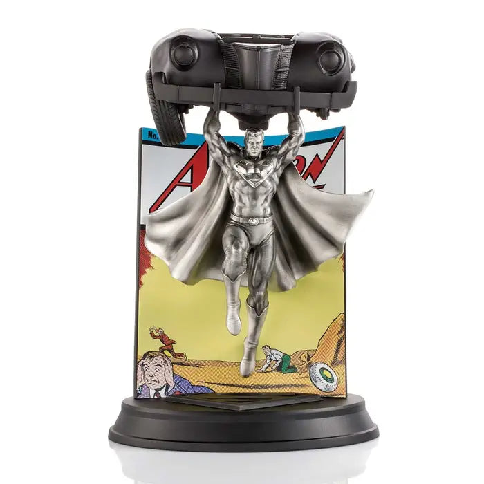 DC Comics Limited Edition Superman Action Comics Pewter Diorama