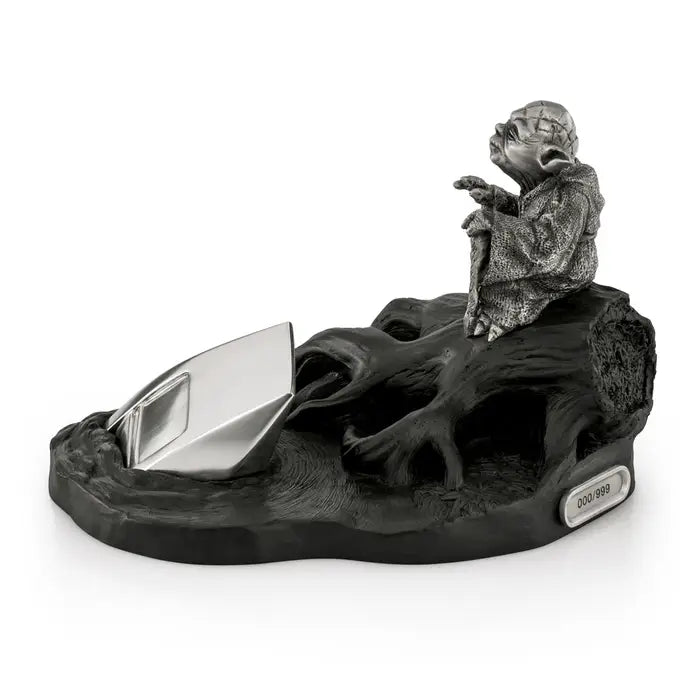 Star Wars Limited Edition Yoda Jedi Master Pewter Figurine - Silver