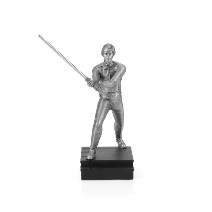 Star Wars Luke Skywalker Lightsaber Duel Pewter Figurine
