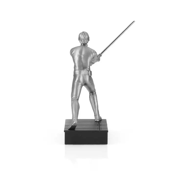 Star Wars Luke Skywalker Lightsaber Duel Pewter Figurine
