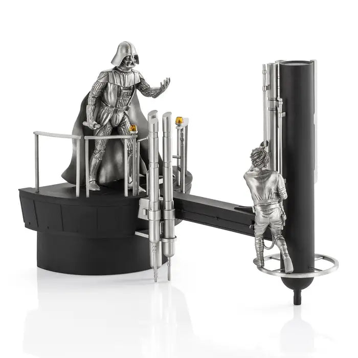 Star Wars Luke vs Vader Pewter Diorama