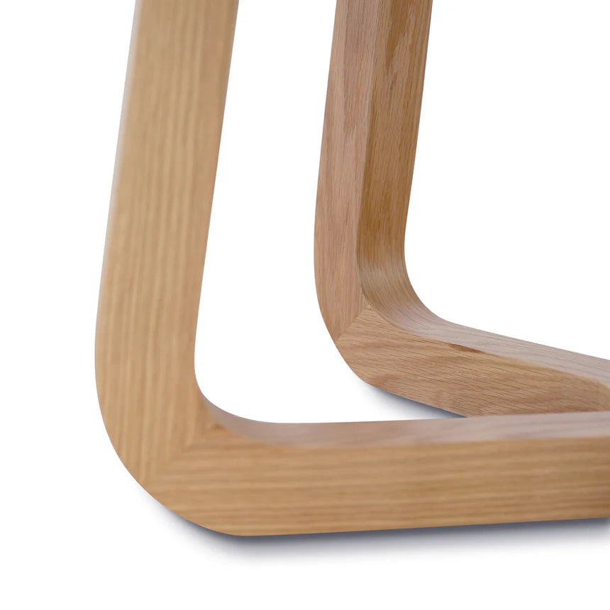 Statement Round Dining Table - Natural