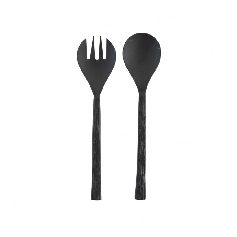 Steel Serenity Salad Serving Set (Available in 2 Colors)