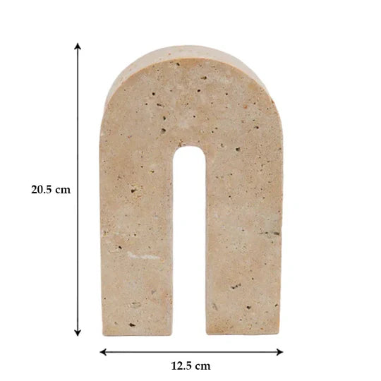 Stone-Look Decorative Arch Sculpture