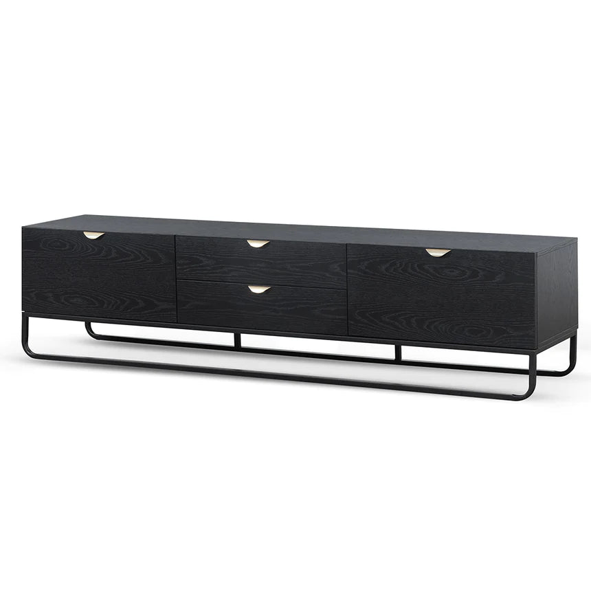 Streamline Craft TV Unit 200cms - Black
