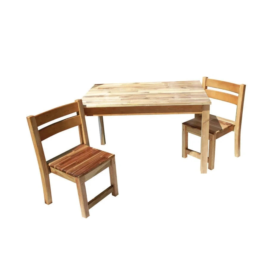 Study Desk with 2 Storage Units and 2 Standard Chairs