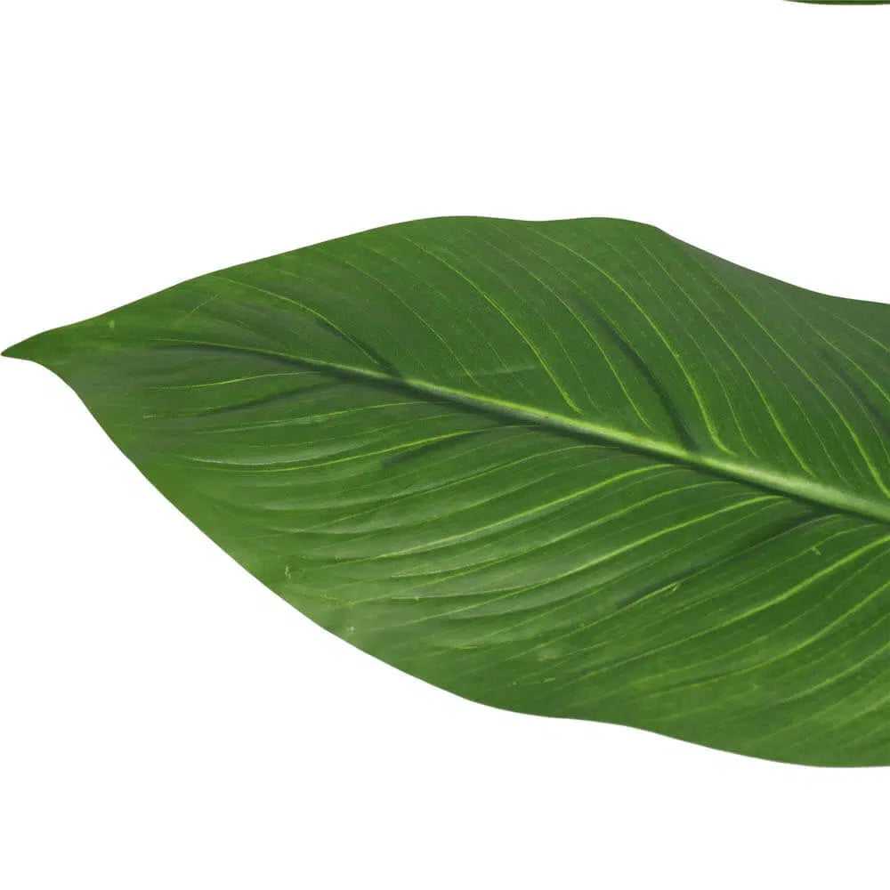Stylish Artificial Flowering White Peace Lily 95cms