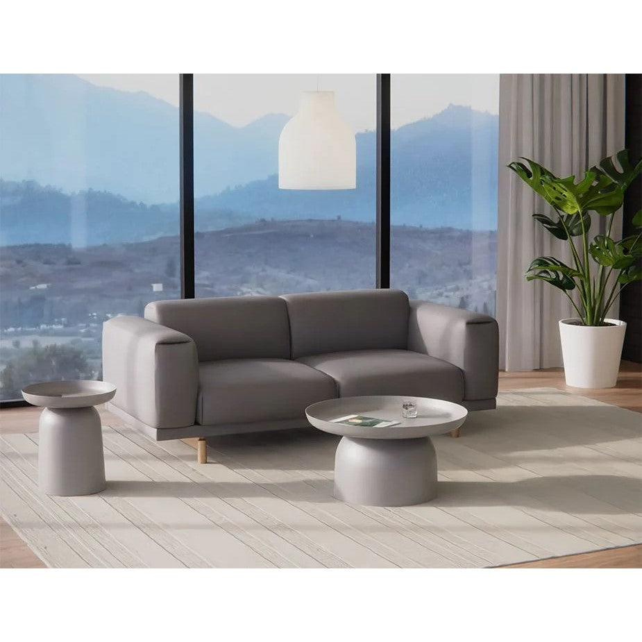 Stylish Grey Lounge Large Coffee Table 75cms