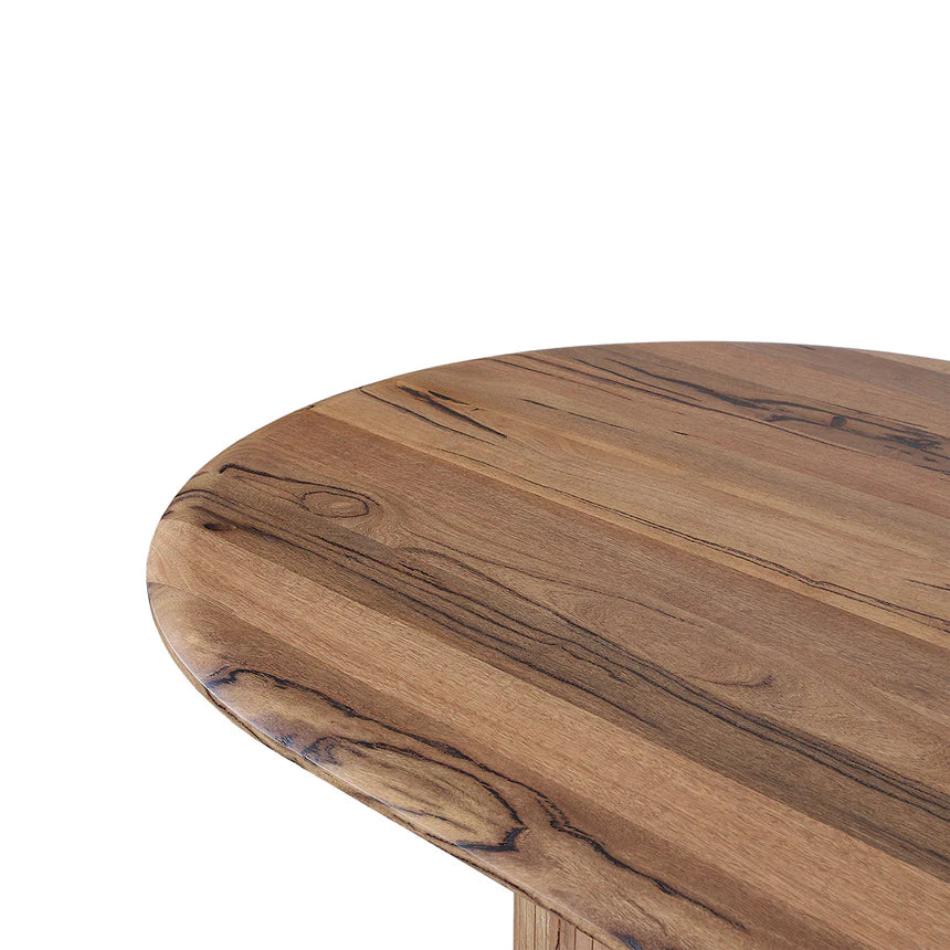 Stylish Oval Dining Table 240cms - Natural