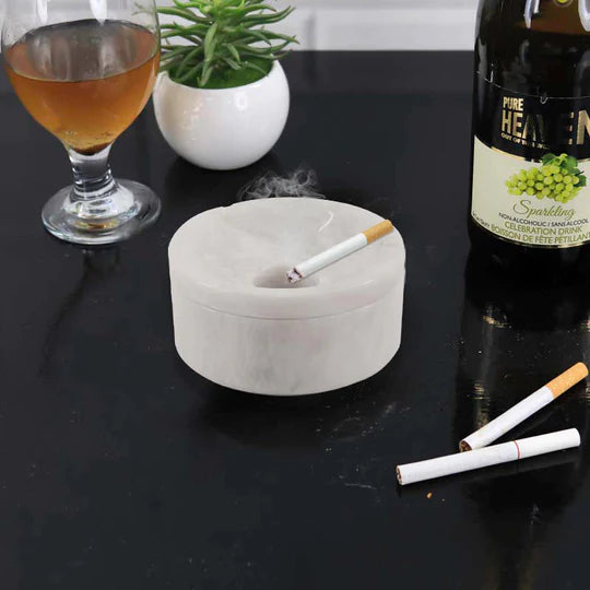 Stylish Ash Tray 9.5cms - Available in 2 Colors