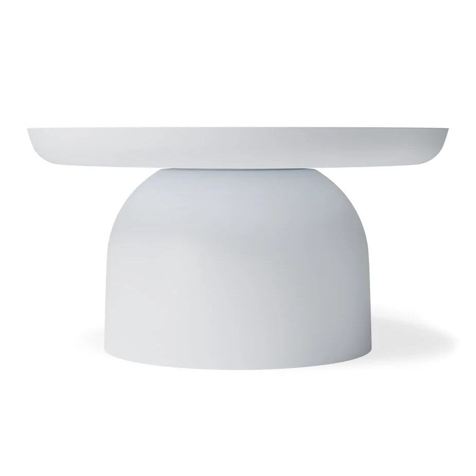 Stylish White Lounge Large Coffee Table 75cms
