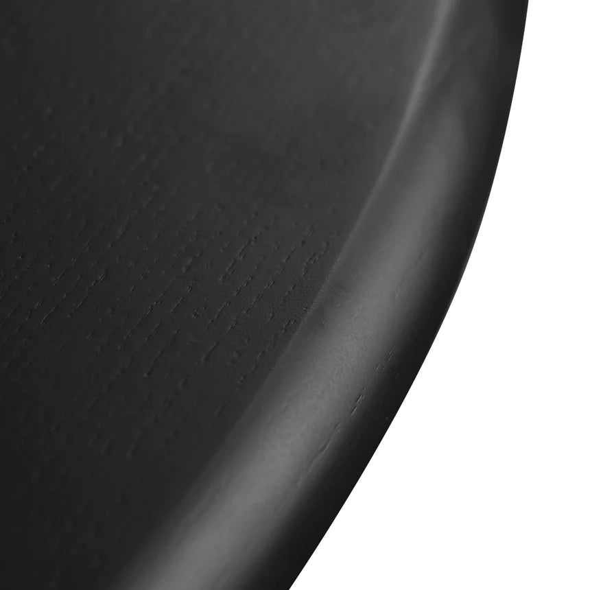 Stylish Wooden Dining Table 140cms - Black