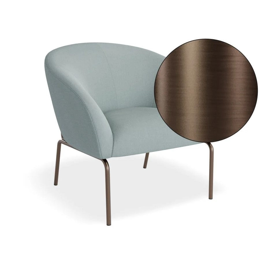 Stylish Zen Sky Blue Single Seater Sofa (Available in 2 Frame Colors)