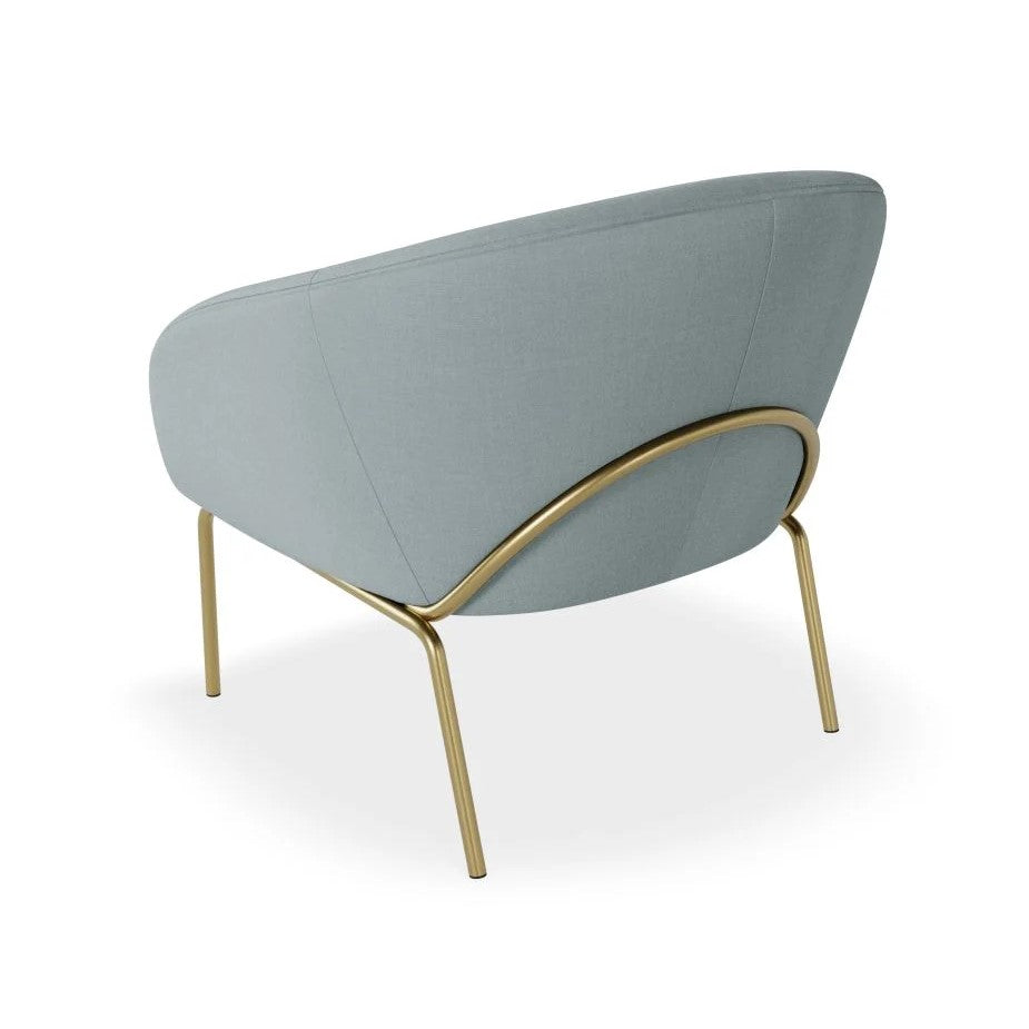 Stylish Zen Sky Blue Single Seater Sofa (Available in 2 Frame Colors)