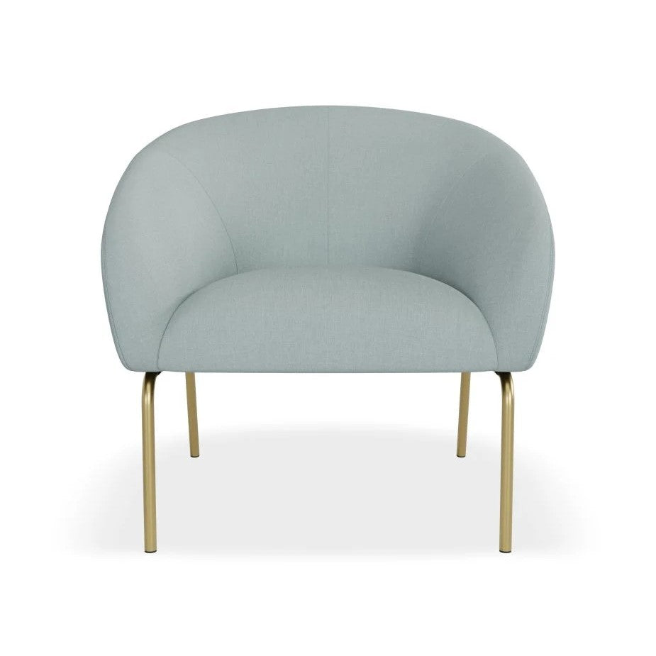 Stylish Zen Sky Blue Single Seater Sofa (Available in 2 Frame Colors)