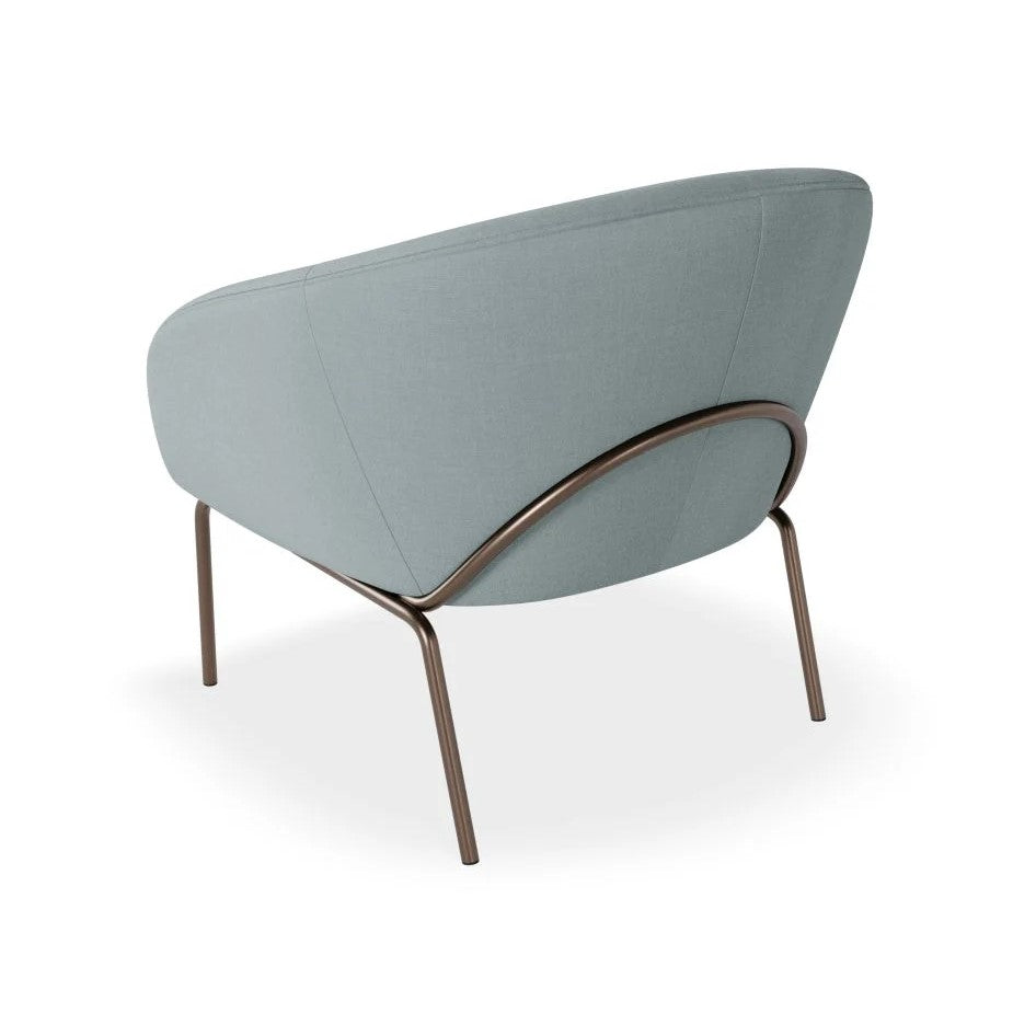 Stylish Zen Sky Blue Single Seater Sofa (Available in 2 Frame Colors)