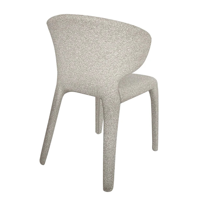 Stylish and Comfortable Dining Chair Set of 2 - Clay Grey