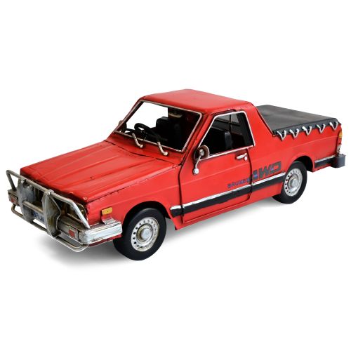 Subaru Brumby Ute Car Metal Ornament - 1986