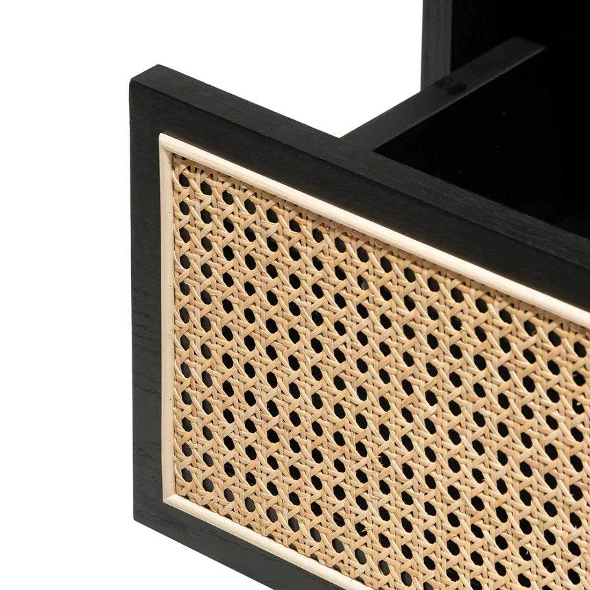 Sycamore Serenity Side Table 50cms - Black