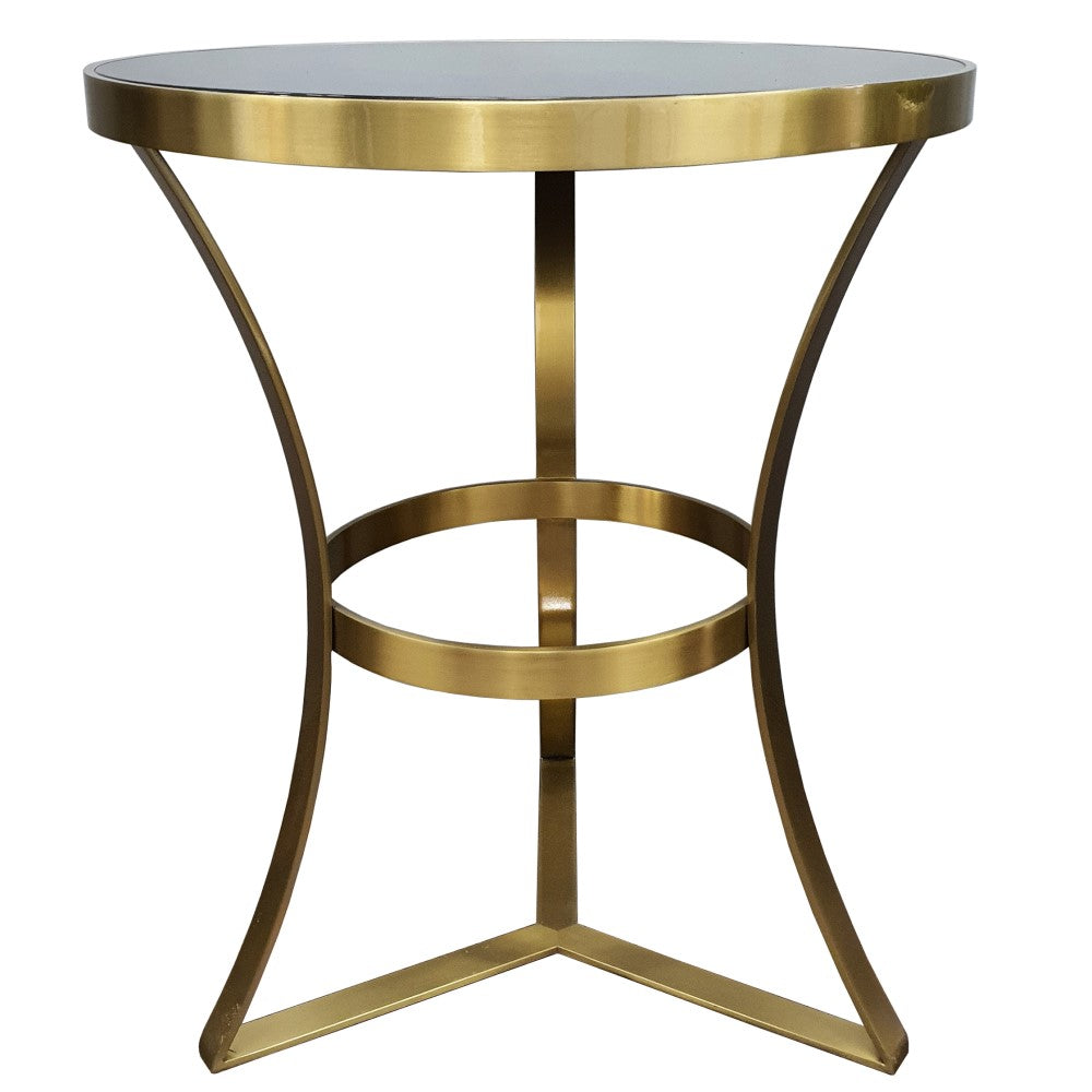 Tall Brilliance Brass Ensemble Coffee Table