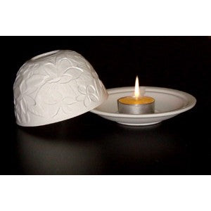 Tea Light Porcelain Candle Holder - Cat