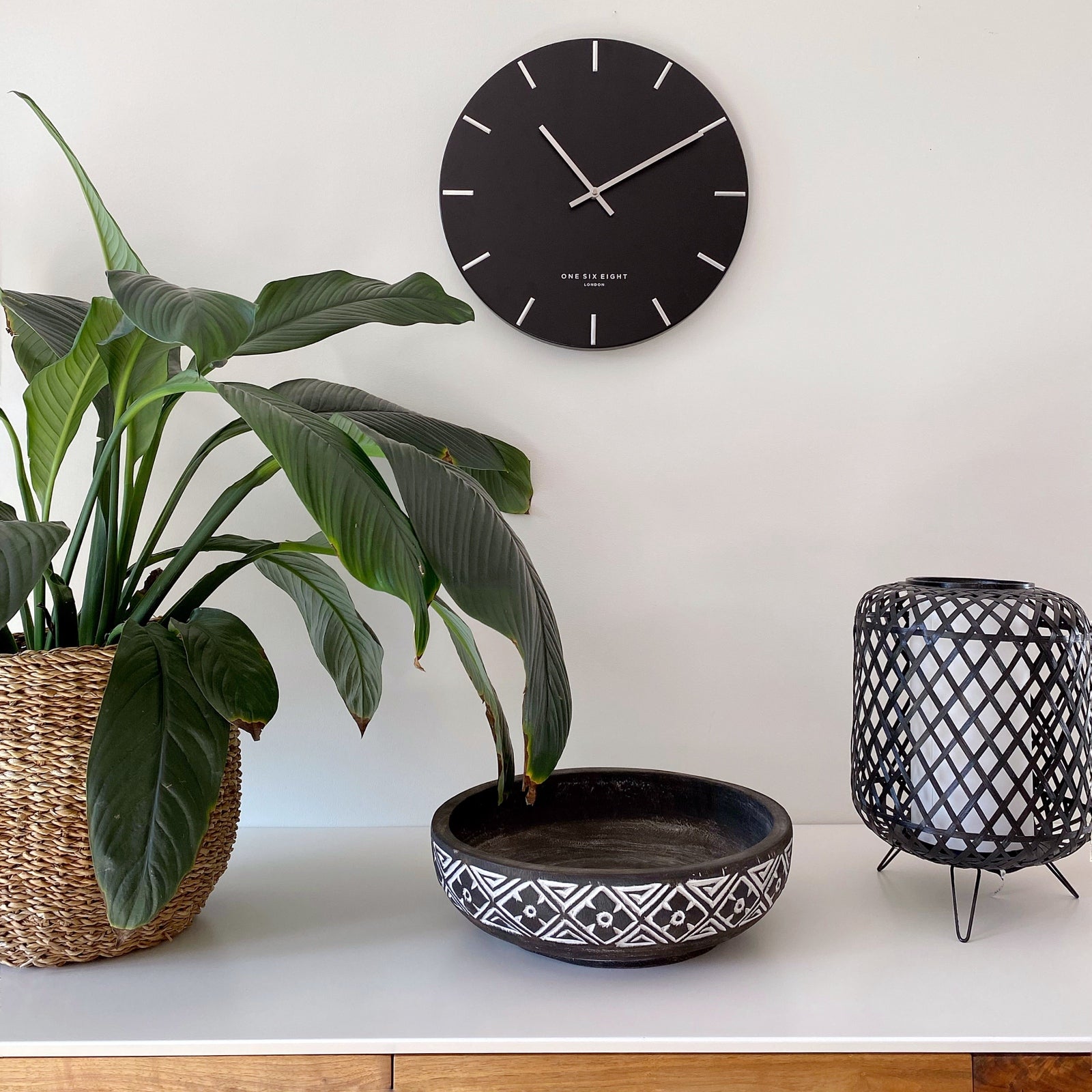 Temporal Tango Silent Wall Clock (Available in 2 Sizes)