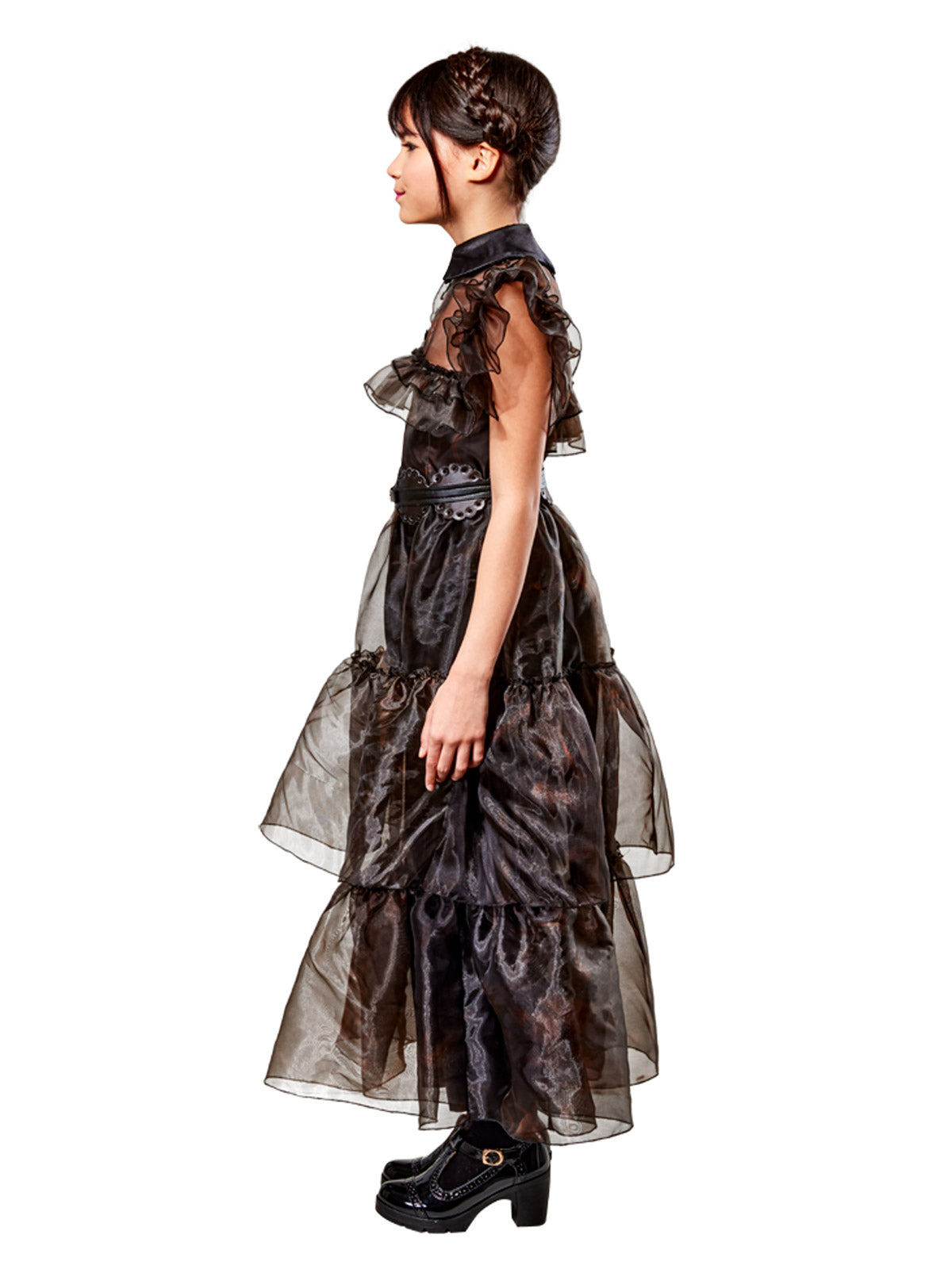 The Addams Family Wednesday Rave'N Deluxe Girl's Costumes (Available in 3 Sizes)