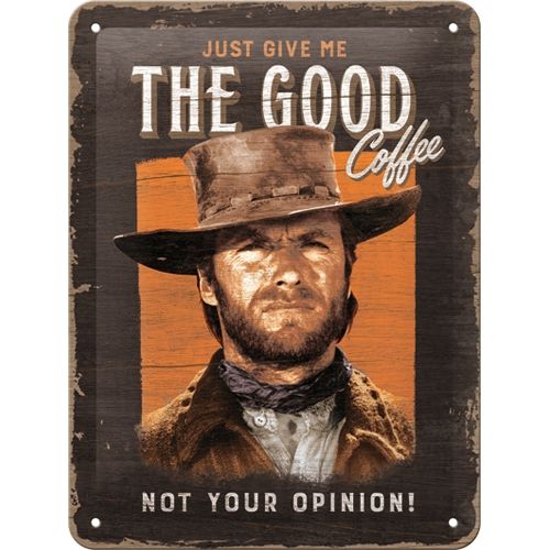 The Good Coffee - Small Sign Board 15 x 20cm