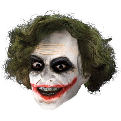 DC Comics The Joker 3/4 Mask With Hair Adult