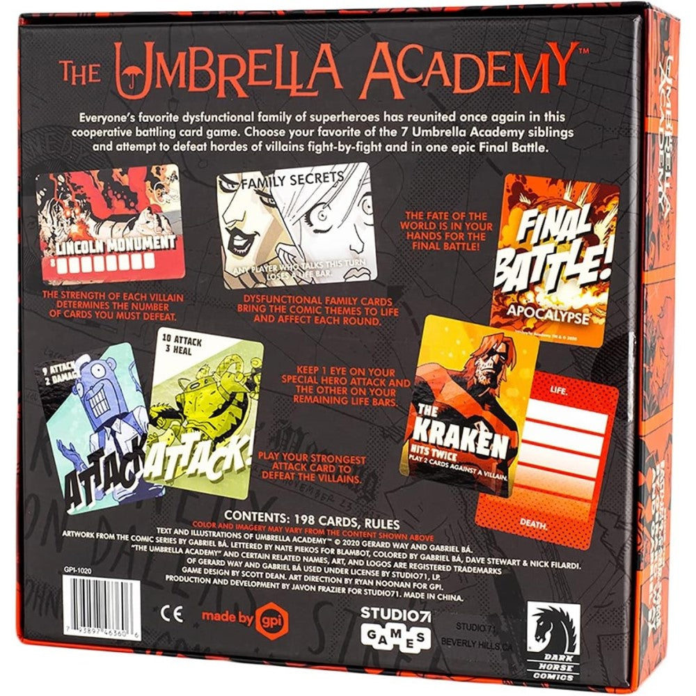 The Umbrella Academy Card Game