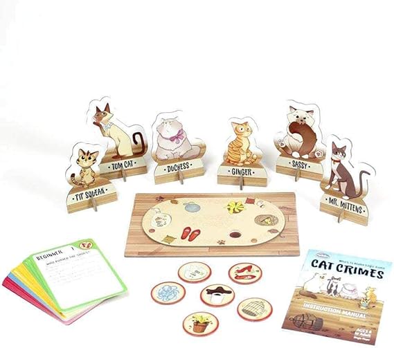 Think Fun Cat Crimes Brainteaser
