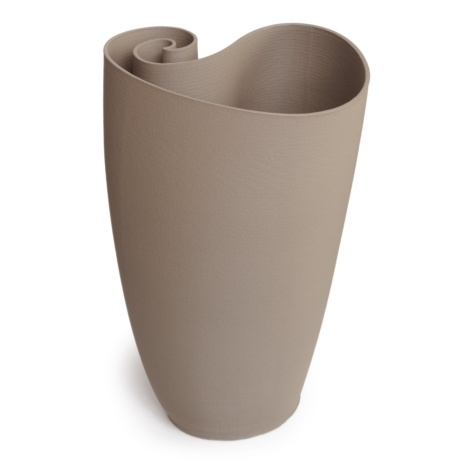 Timeless Appeal Jade Ceramic Vase - 34cms - Dusty Blush